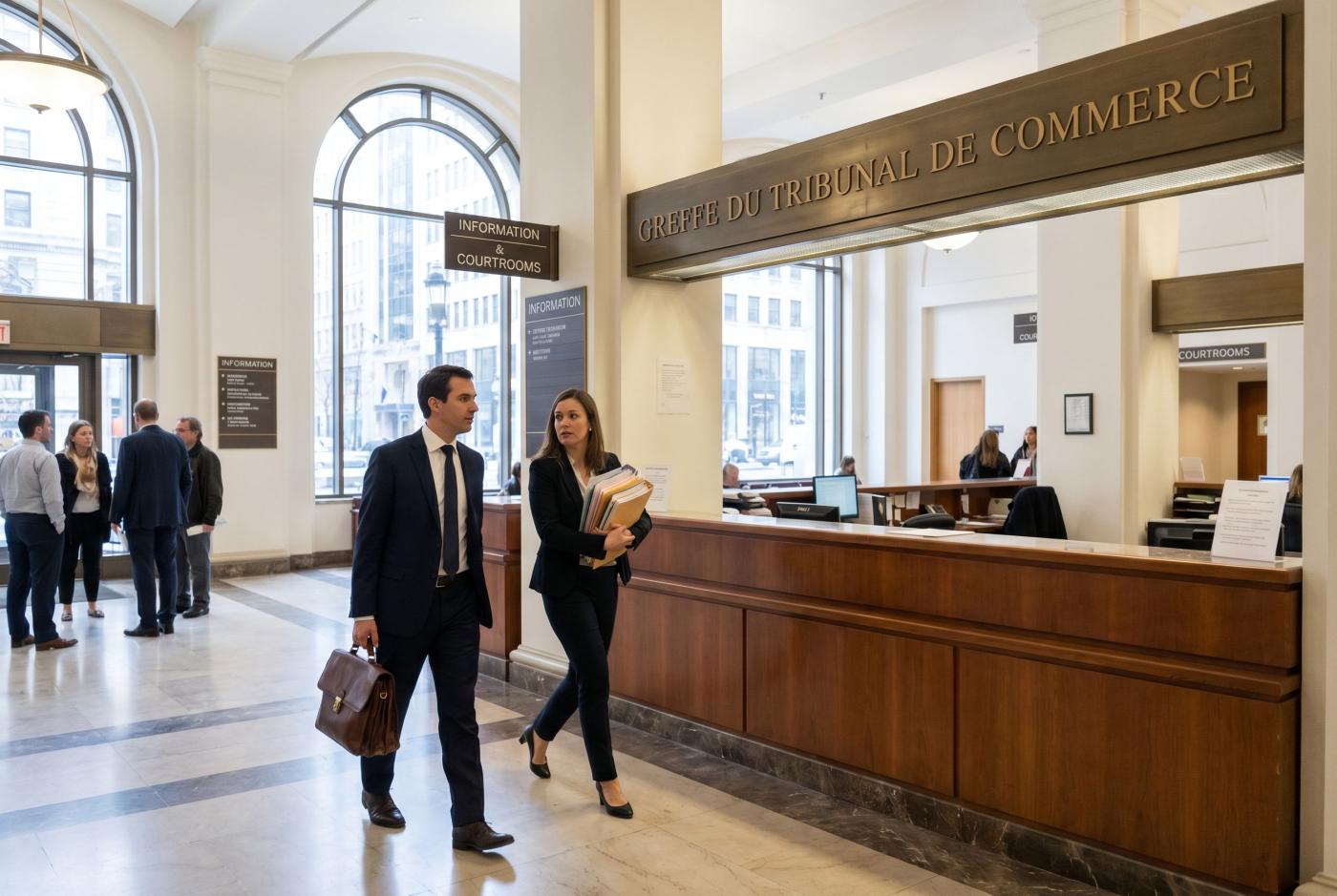 Éviter les erreurs courantes lors du dépôt des comptes au greffe du tribunal de commerce