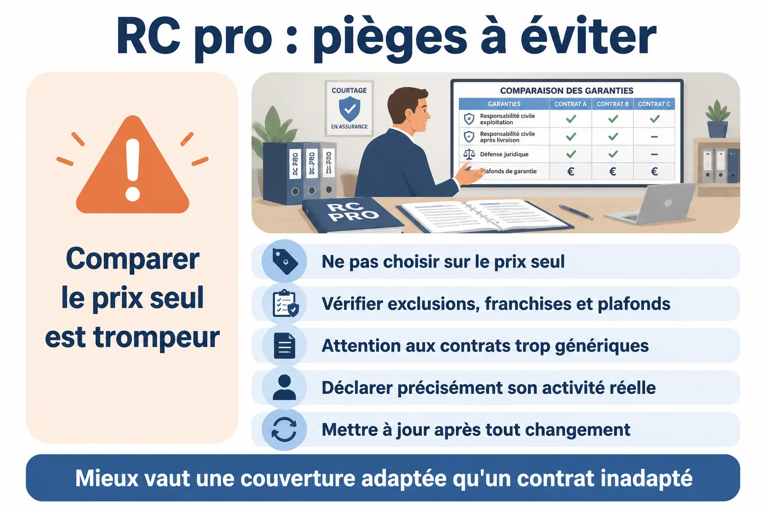 Quels est l'interêt de souscrire à une assurance RC Pro ?